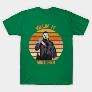 Killin' It Since 1978 - Michael Myers vintage Halloween T-Shirt